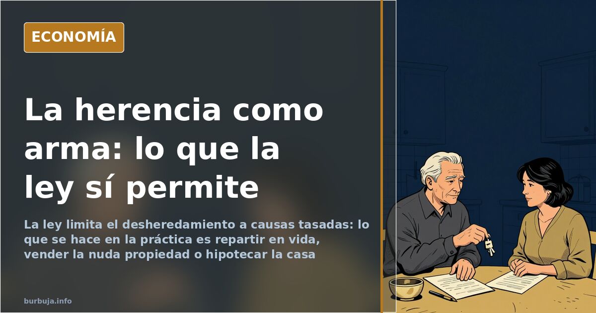 Desheredar a un hijo: qué permite la ley y qué se hace en la práctica