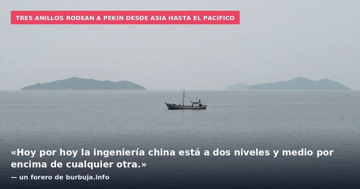Tres anillos rodean a Pekín desde Asia hasta el Pacífico: «Hoy por hoy la ingeniería china está a dos niveles y medio por encima de cualquier otra.» — un forero de burbuja.info