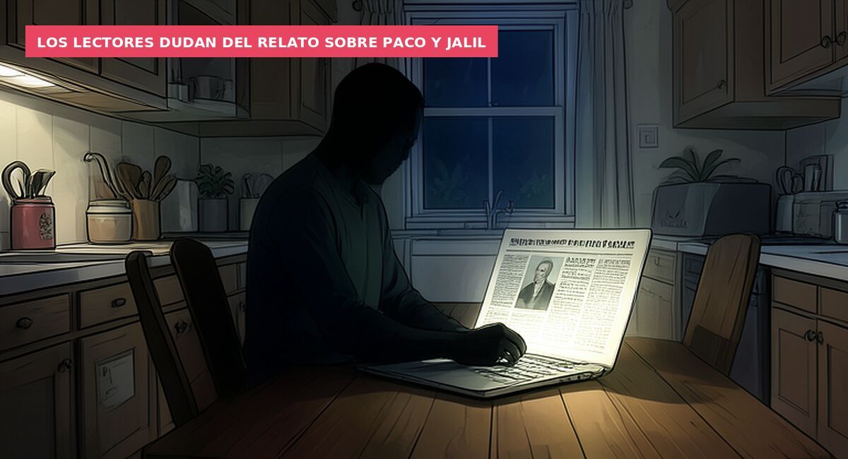 Los lectores dudan del relato sobre Paco y Jalil