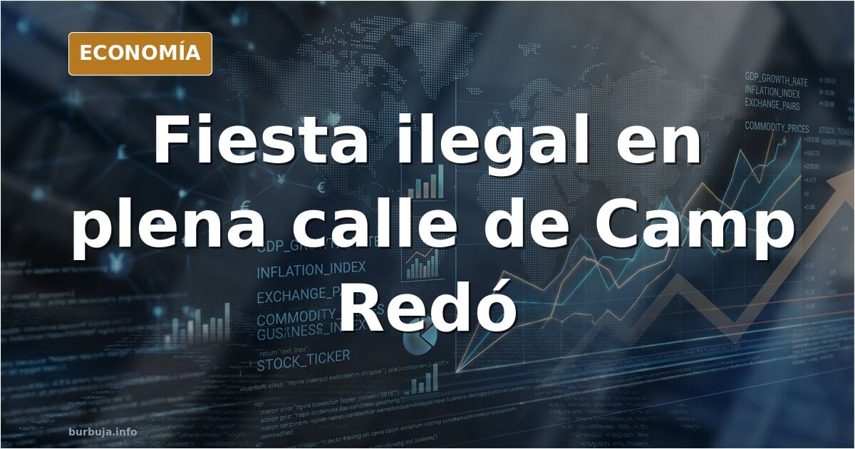 35 personas, carpas y hogueras en una calle de Palma