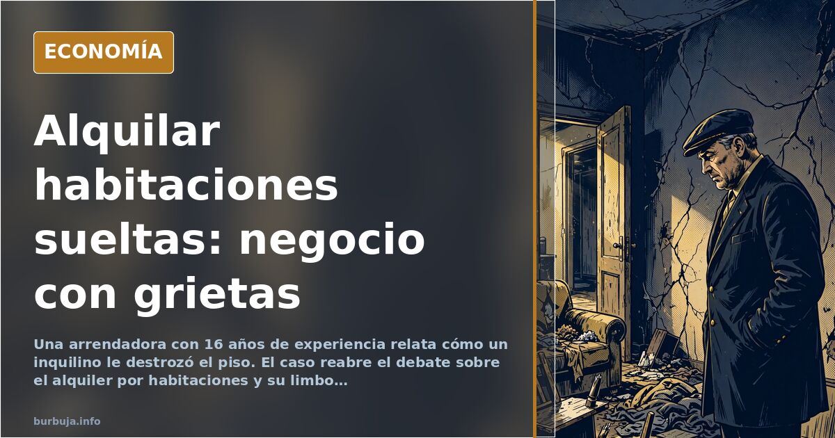 El negocio de alquilar habitaciones sueltas se topa con el conflicto vecinal