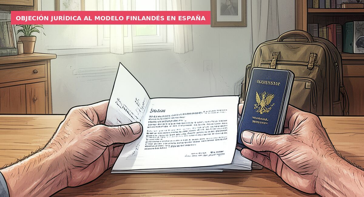 Objeción jurídica al modelo finlandés en España