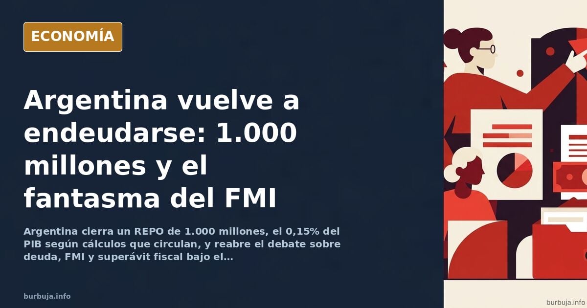 Milei y el nuevo REPO: 1.000 millones de dólares que reabren el debate sobre la deuda argentina