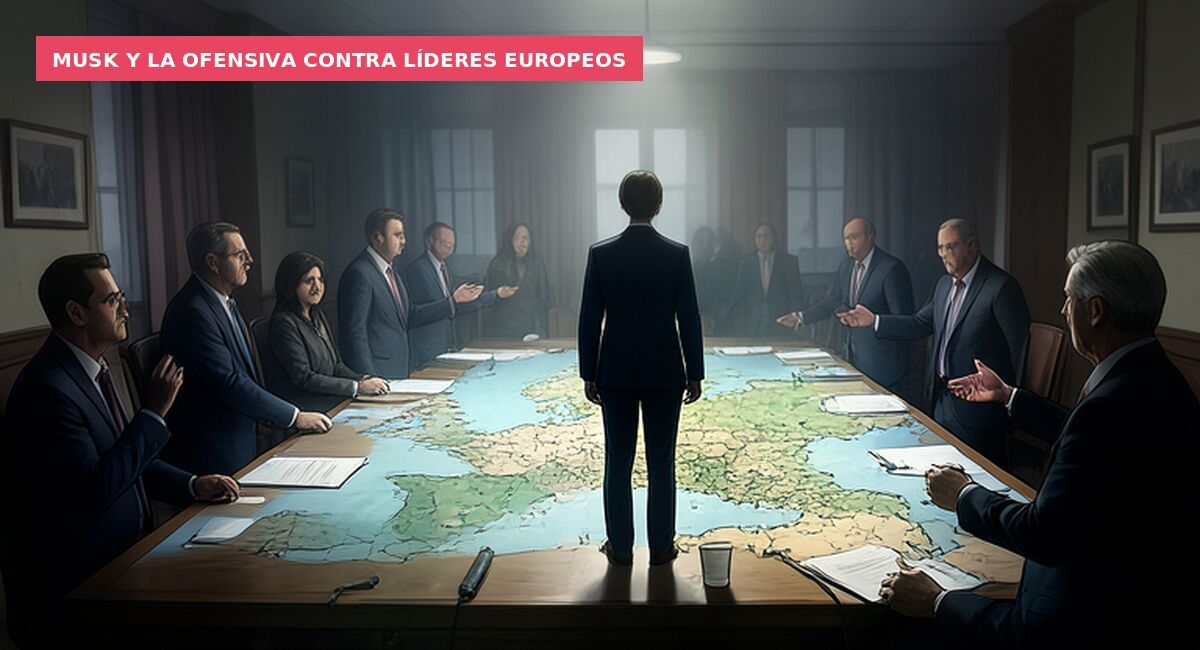 Musk y la ofensiva contra líderes europeos