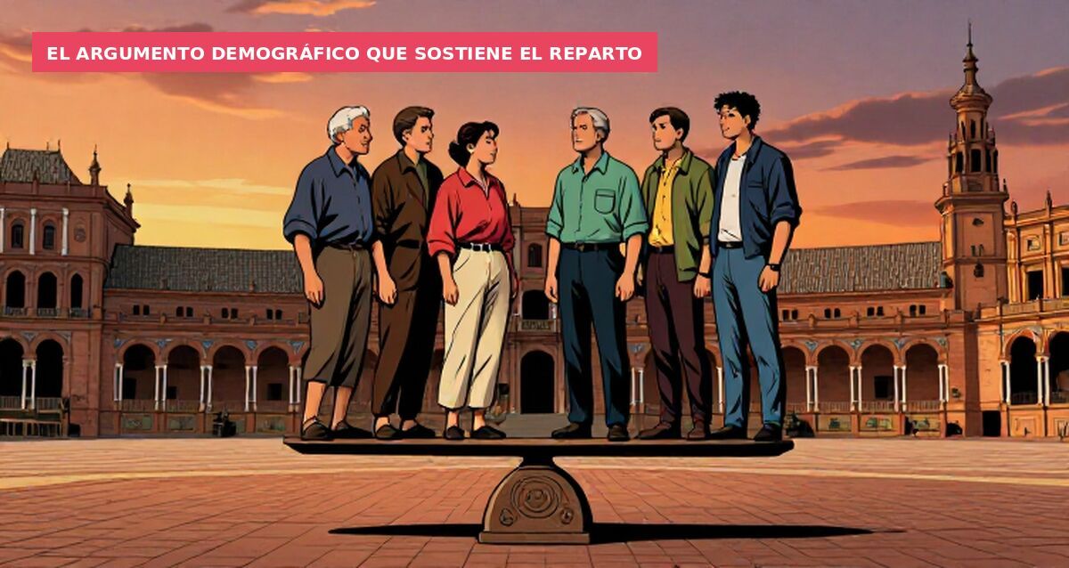 El argumento demográfico que sostiene el reparto