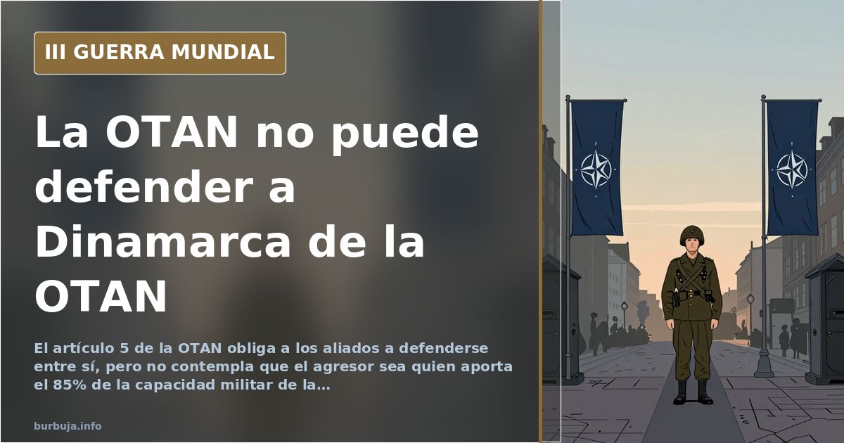 Debate sobre Groenlandia: ¿puede la OTAN defender a Dinamarca de EE.UU.?