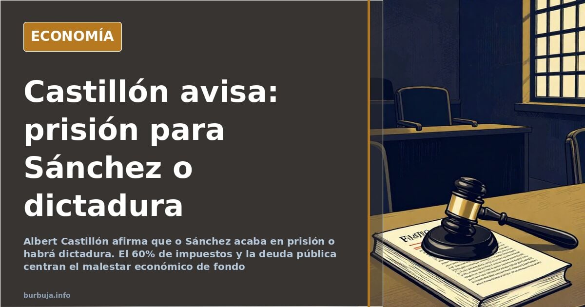 Ilustración editorial de un atril vacío con micrófonos en una sala de prensa, símbolo del debate sobre el futuro político de 