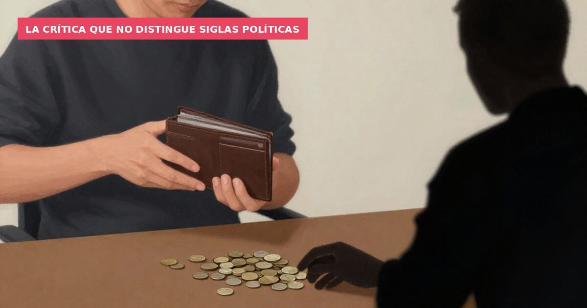 La crítica que no distingue siglas políticas