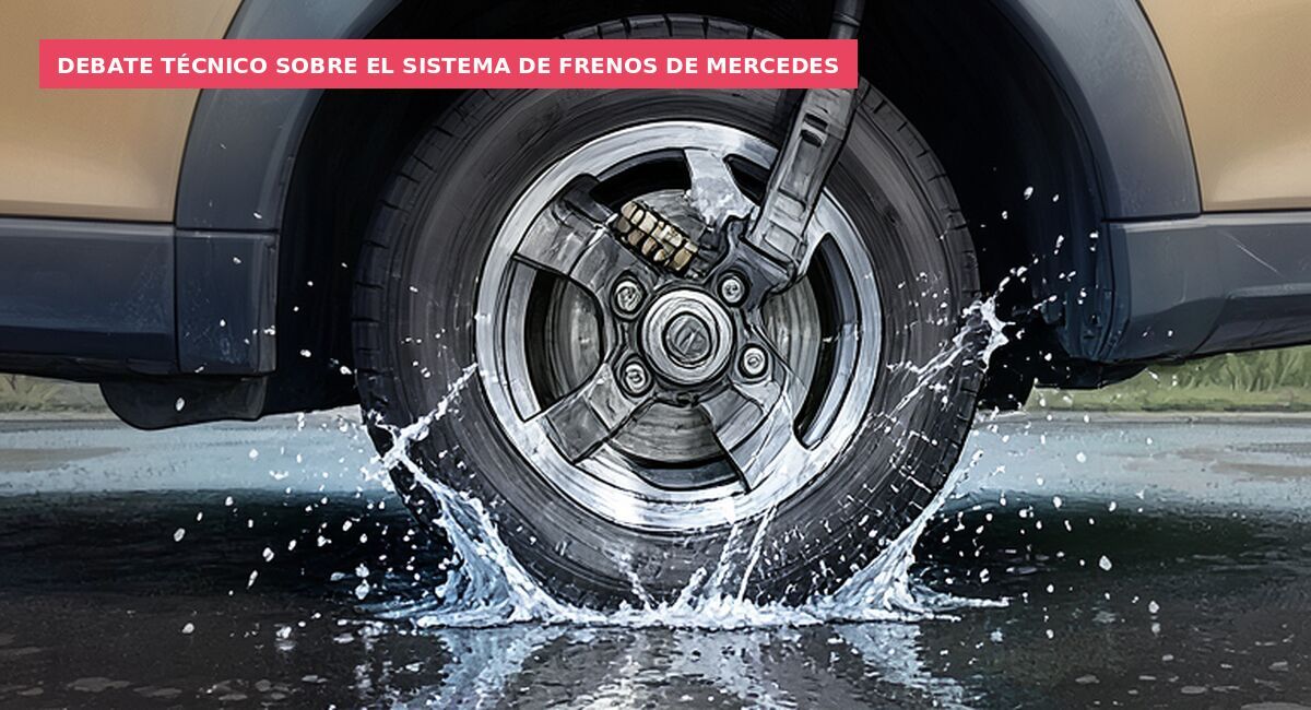 Debate técnico sobre el sistema de frenos de Mercedes