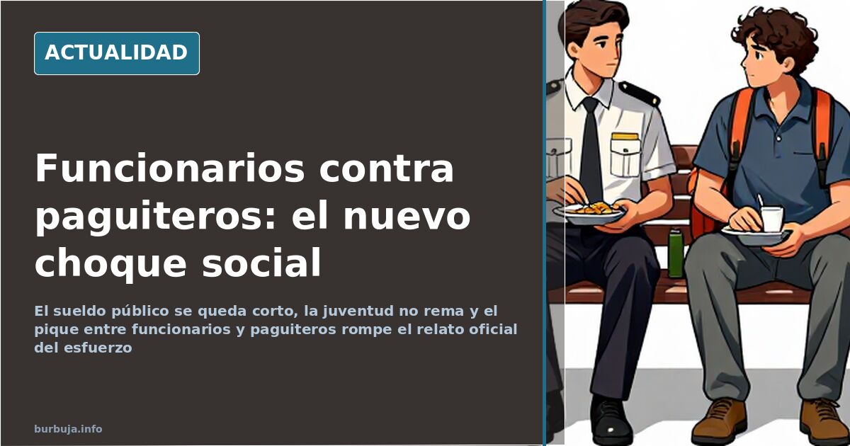 Spain's Public Sector vs. Gig Workers: A Divisive Class Clash