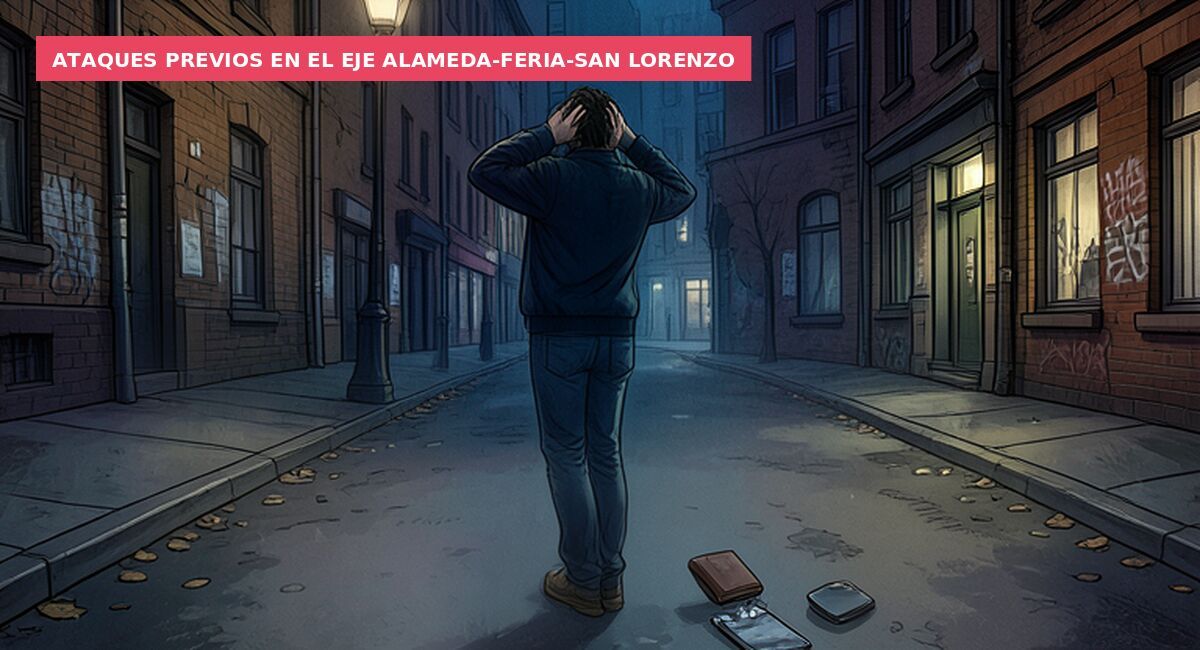 Ataques previos en el eje Alameda-Feria-San Lorenzo