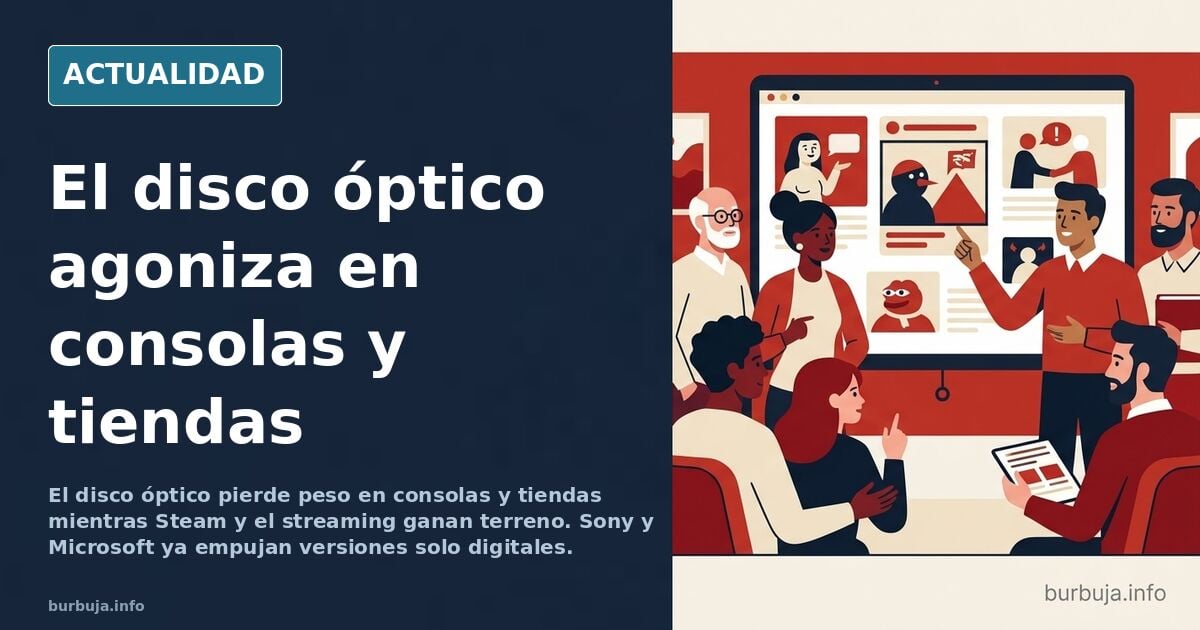 El disco muere: del PC al streaming y la consola