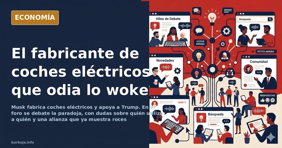Musk, Trump y el coche eléctrico: la paradoja