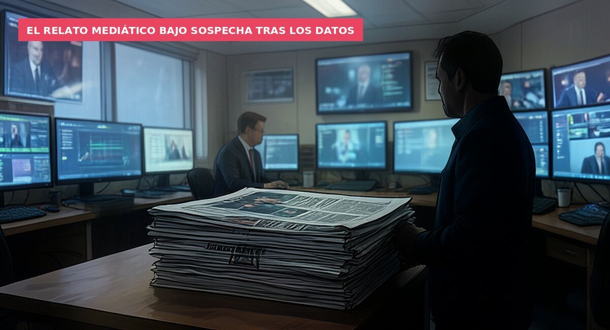 El relato mediático bajo sospecha tras los datos