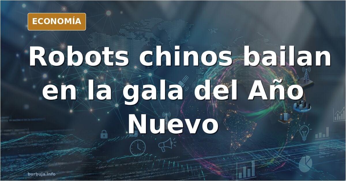 Robots humanoides chinos se exhiben en la gala del Año Nuevo chino
