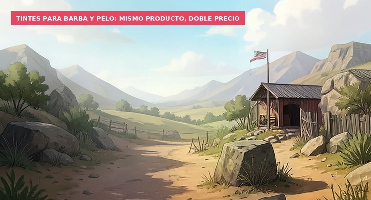 Tintes para barba y pelo: mismo producto, doble precio
