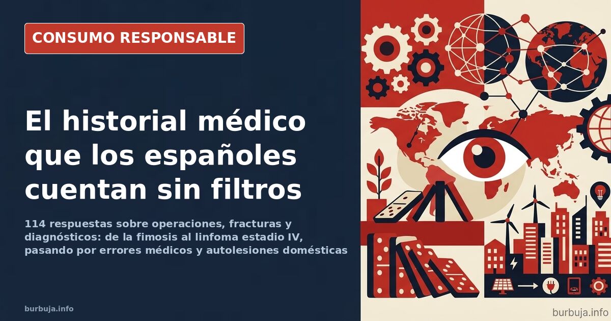 Historial médico español: operaciones, fracturas y diagnósticos contados por pacientes en una conversación sobre salud