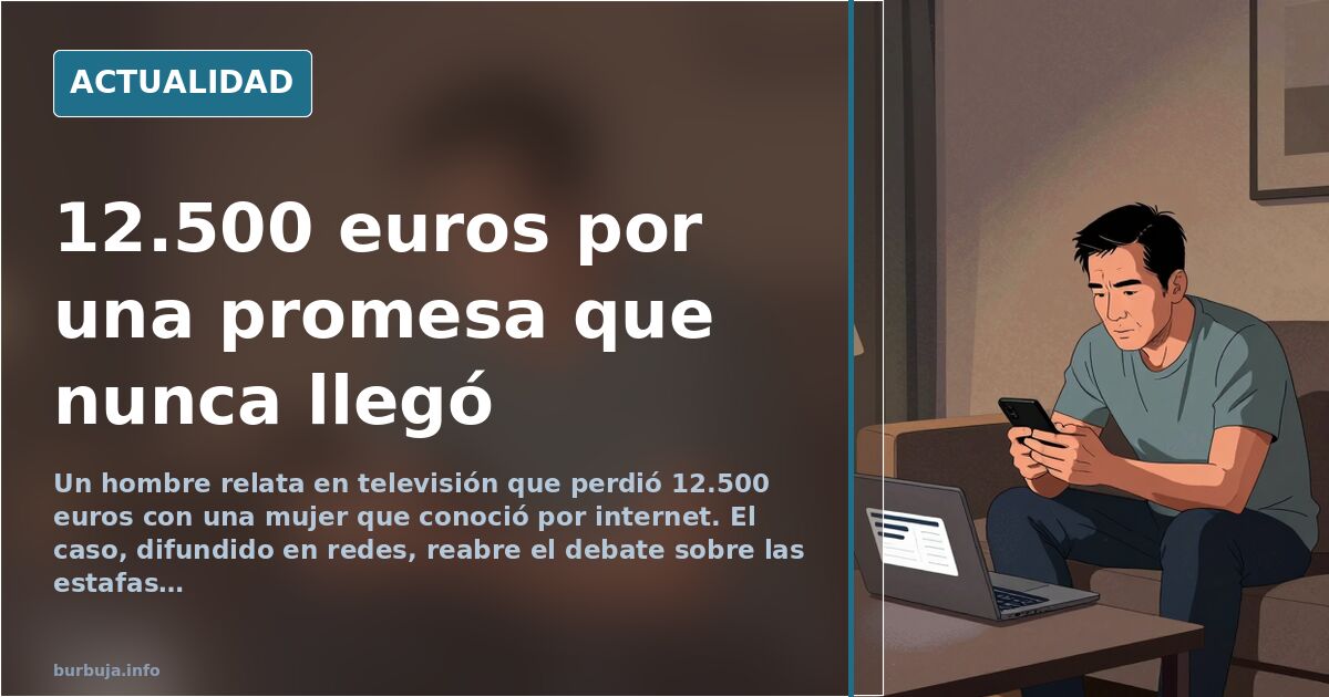 Hombre consultando el móvil en una calle, expresión de preocupación
