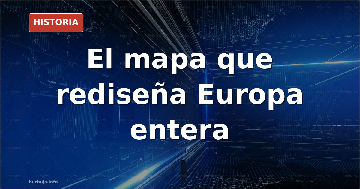 Mapa de Europa rediseñado con la Gran Grecia extendida hasta Anatolia y Armenia