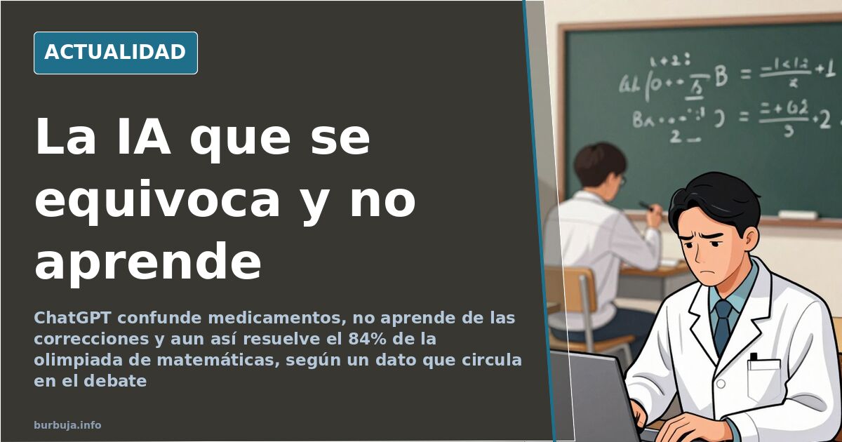 ChatGPT: errores médicos, memoria selectiva y el miedo a la IA