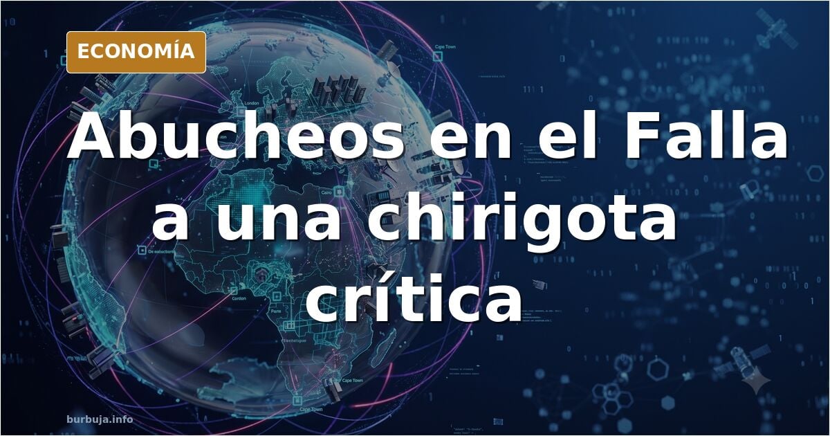 Ilustración editorial de un teatro de Cádiz con público abucheando a una chirigota en el concurso del Falla