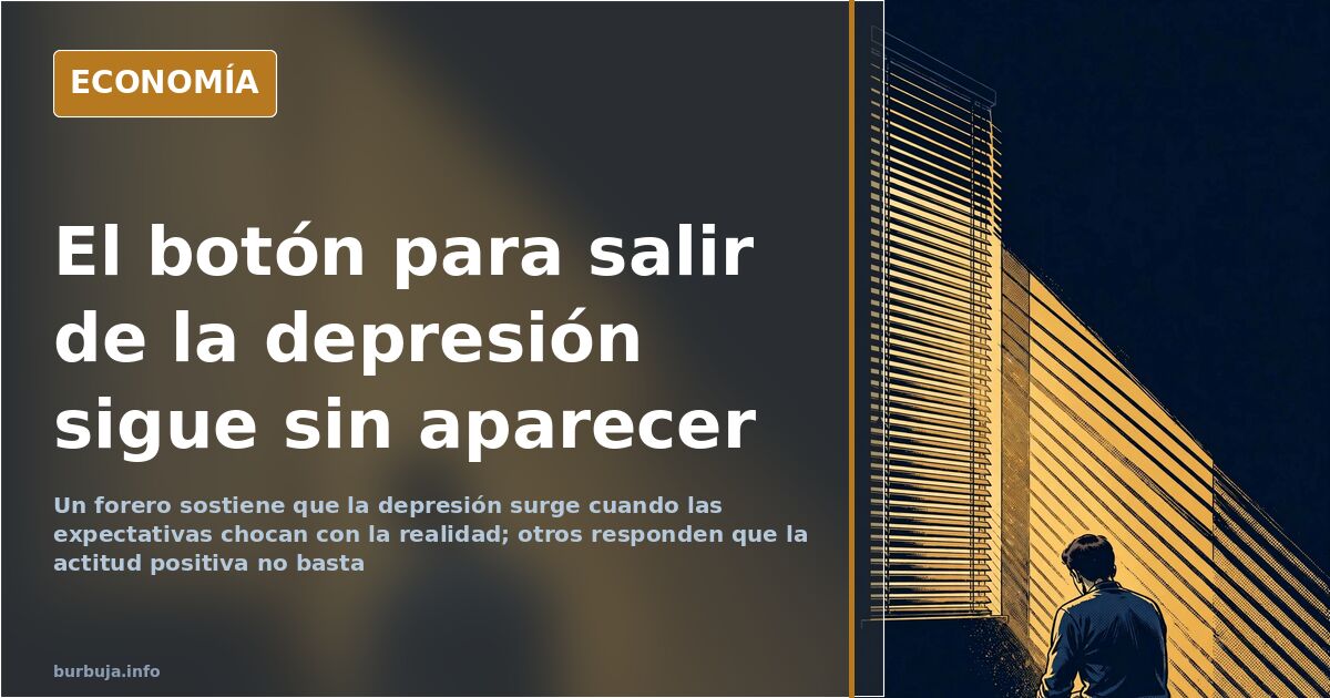 Figura sola en una habitación en penumbra, metáfora de la depresión y el aislamiento social ante la precariedad laboral