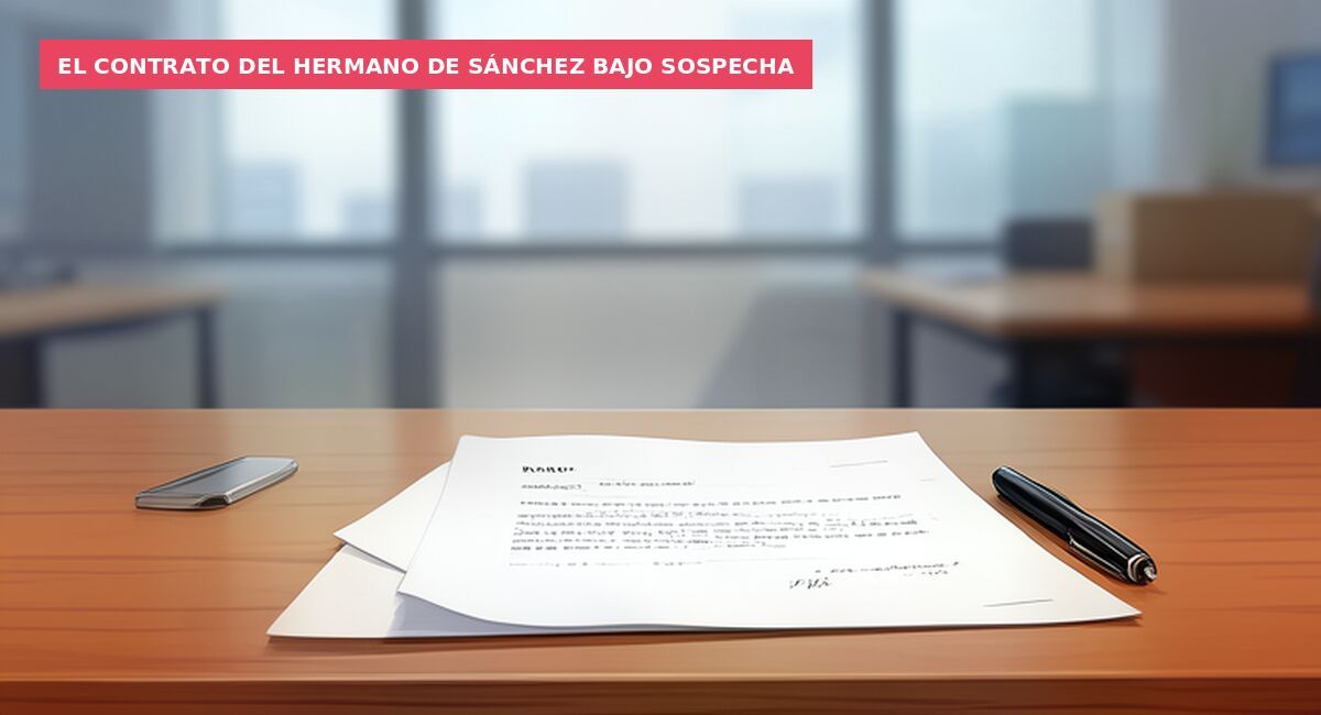 El contrato del hermano de Sánchez bajo sospecha