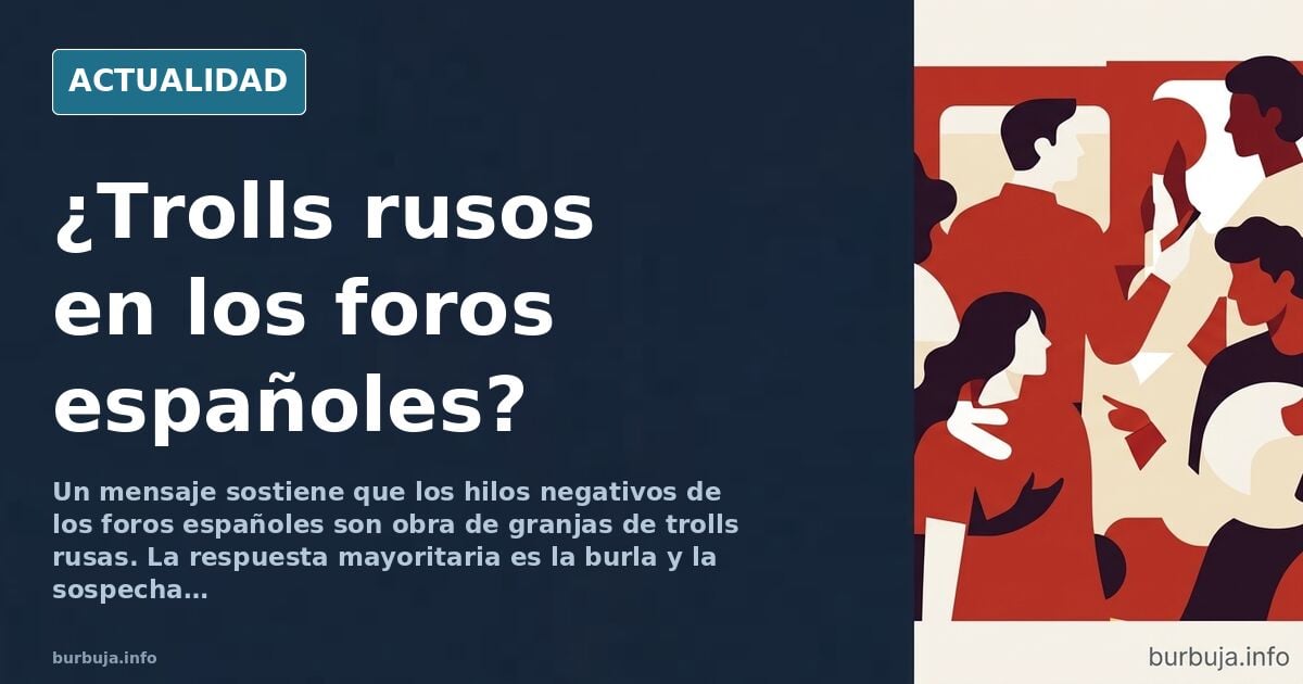 Russen-Troll-Theorie spaltet spanisches Forum