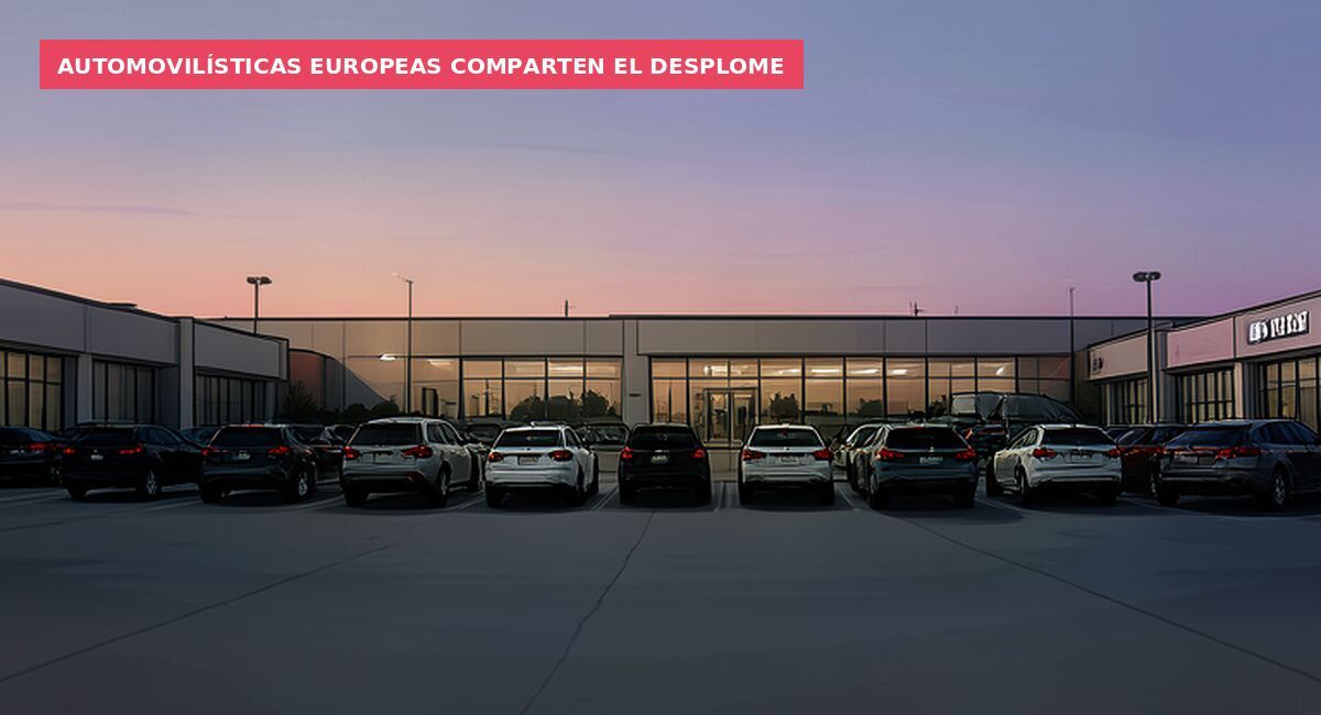 Automovilísticas europeas comparten el desplome