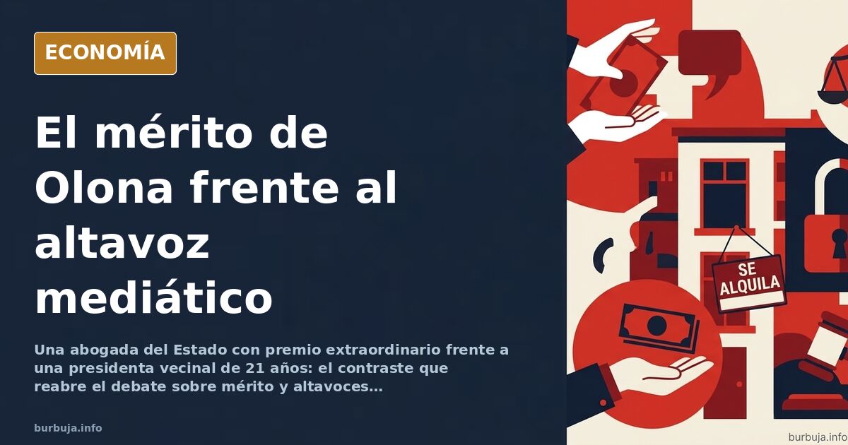 Olona y el mérito: abogada del Estado contra tertuliana