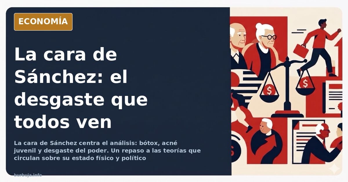 La cara de Sánchez y el desgaste del poder: qué se discute