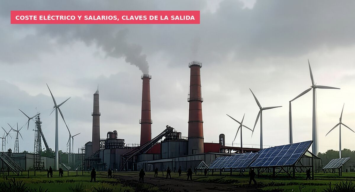 Coste eléctrico y salarios, claves de la salida