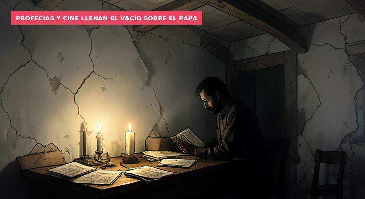 Profecías y cine llenan el vacío sobre el Papa