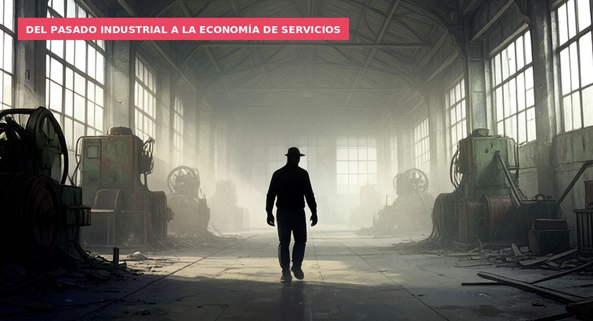 Del pasado industrial a la economía de servicios