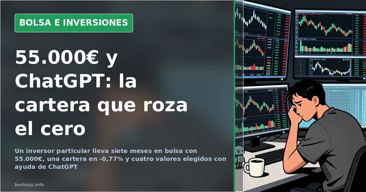 €55k invested, portfolio down 0.77% since November