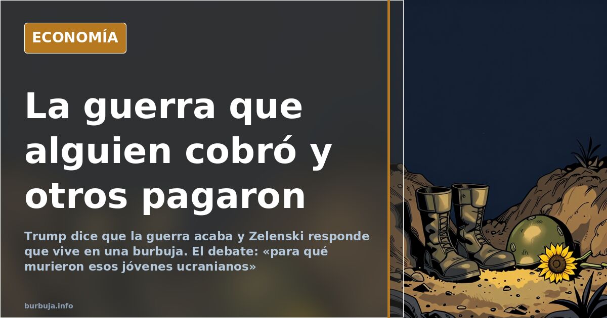 Ucrania: «para qué murieron esos jóvenes», la pregunta del debate