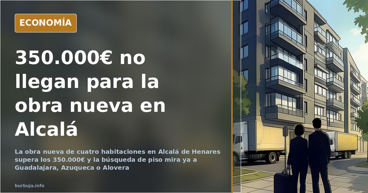 Guadalajara, Azuqueca o Alovera: qué se compra con 350.000€