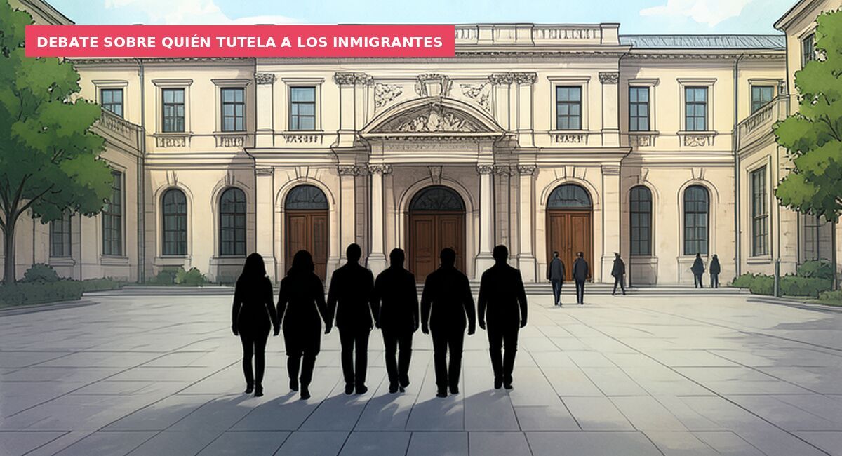 Debate sobre quién tutela a los inmigrantes