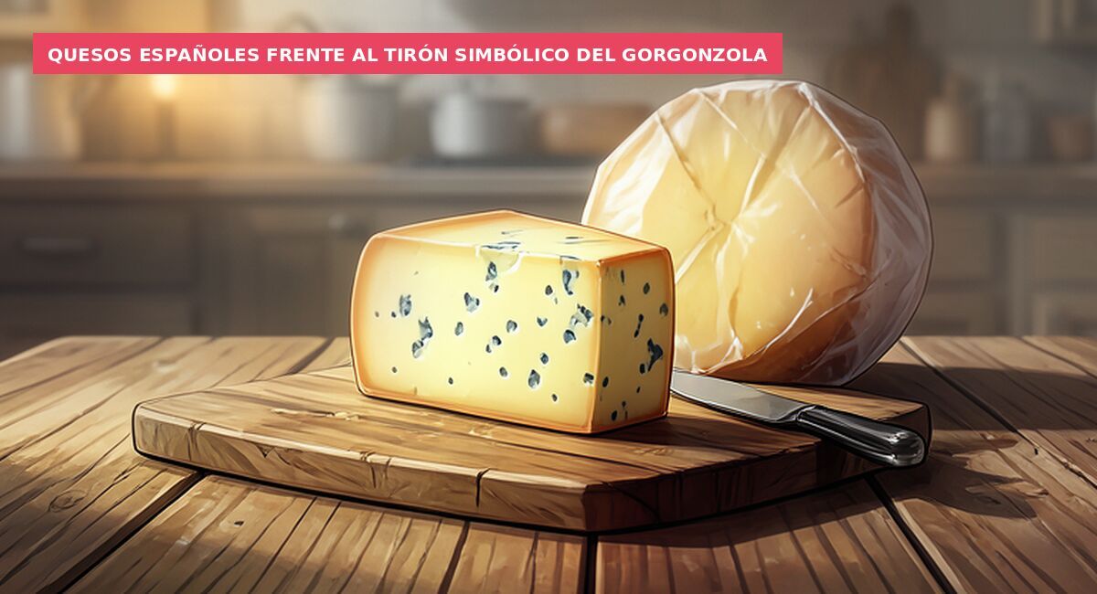 Quesos españoles frente al tirón simbólico del gorgonzola