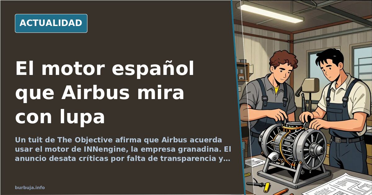 Airbus y el motor de INNengine: dudas y críticas