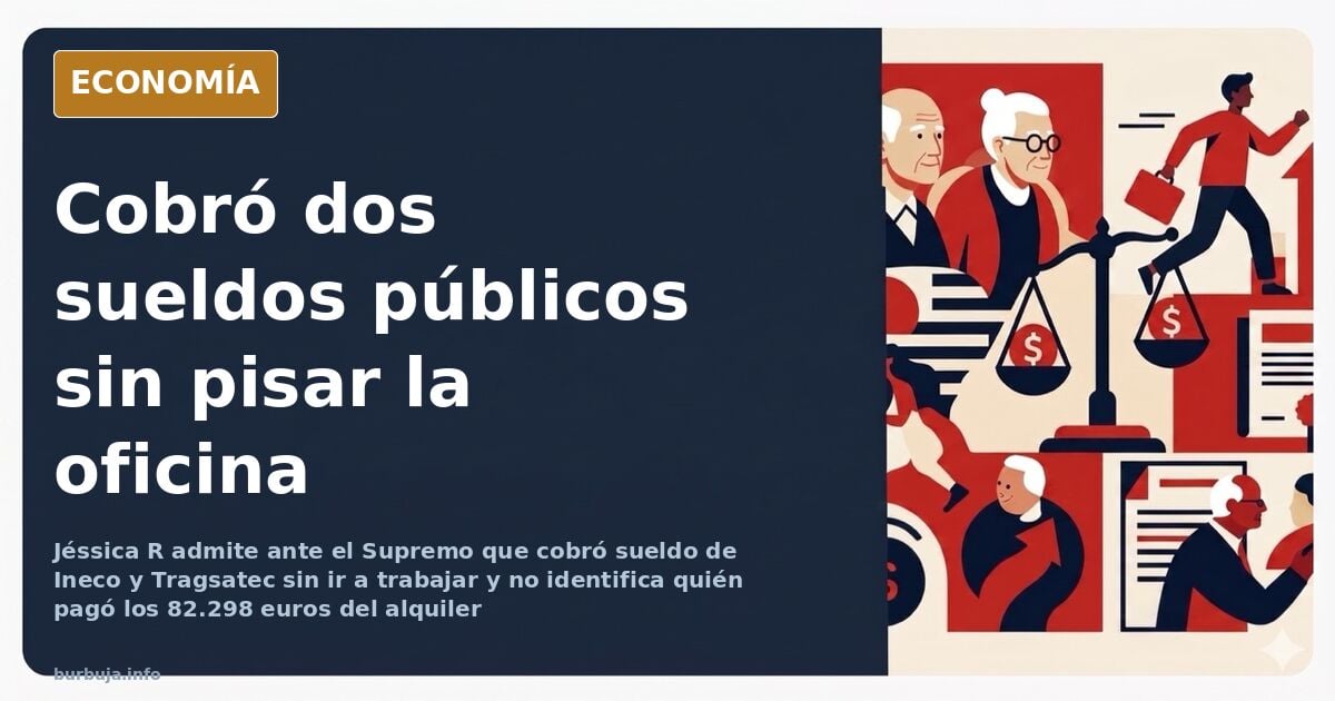 Jéssica R admite ante el juez que cobró de Ineco y Tragsatec sin ir a trabajar