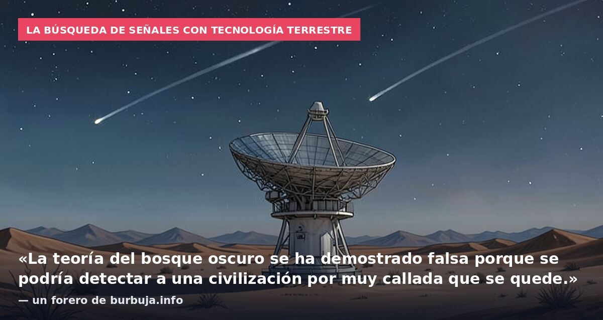 Paradoja de fermi + el bosque oscuro