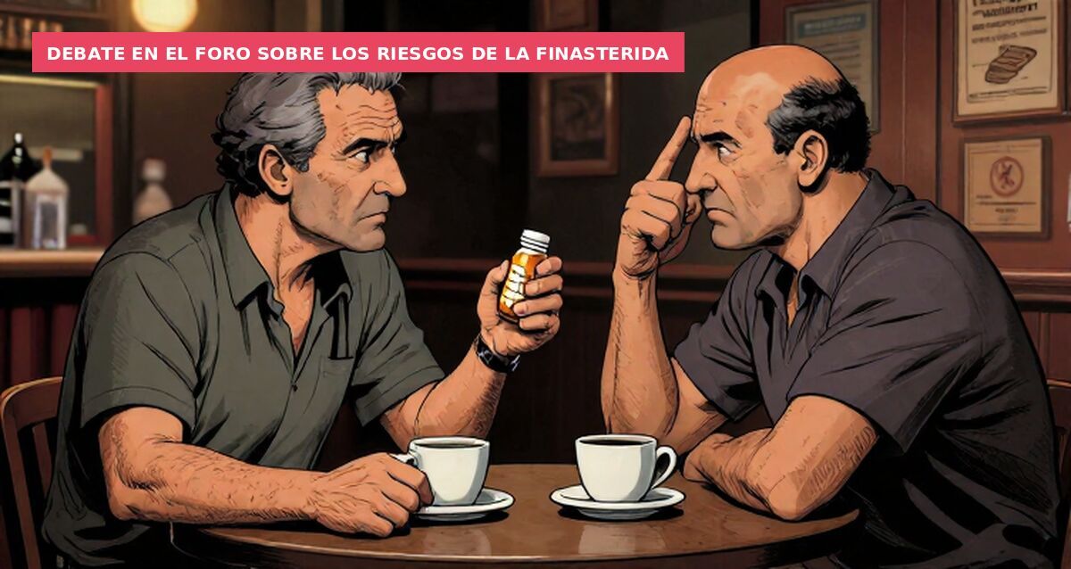 Debate en el foro sobre los riesgos de la finasterida