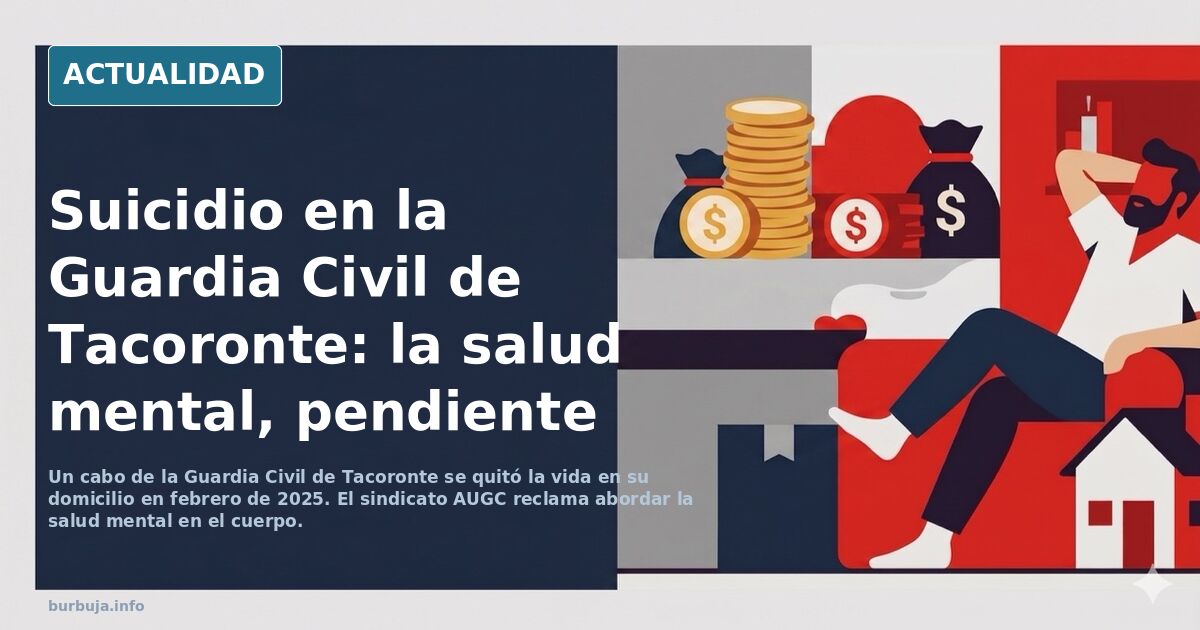 Un cabo de la Guardia Civil de Tacoronte se suicida en su vivienda