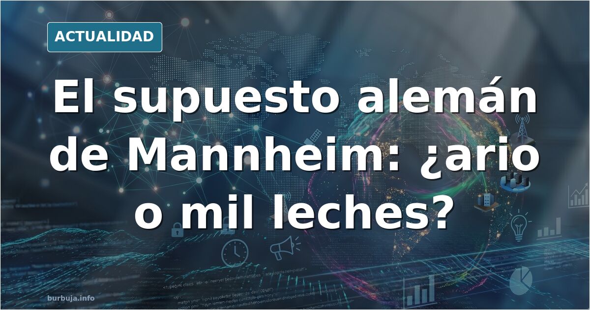 Ilustración editorial de un rostro masculino difuminado tras una noticia de atropello masivo en Mannheim