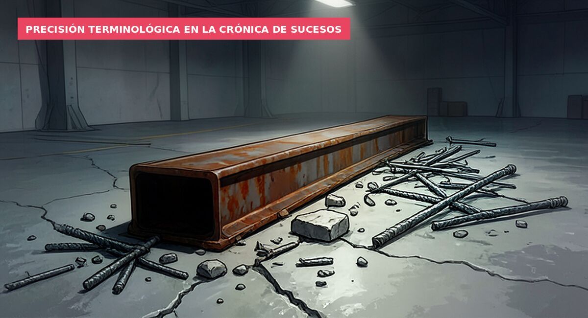 Precisión terminológica en la crónica de sucesos