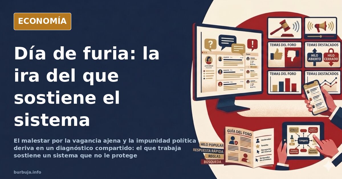 La ira del contribuyente que sostiene el sistema