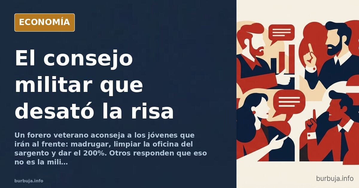Ilustración editorial de un sargento con oficina y un soldado raso limpiando botas bajo la mirada del mando