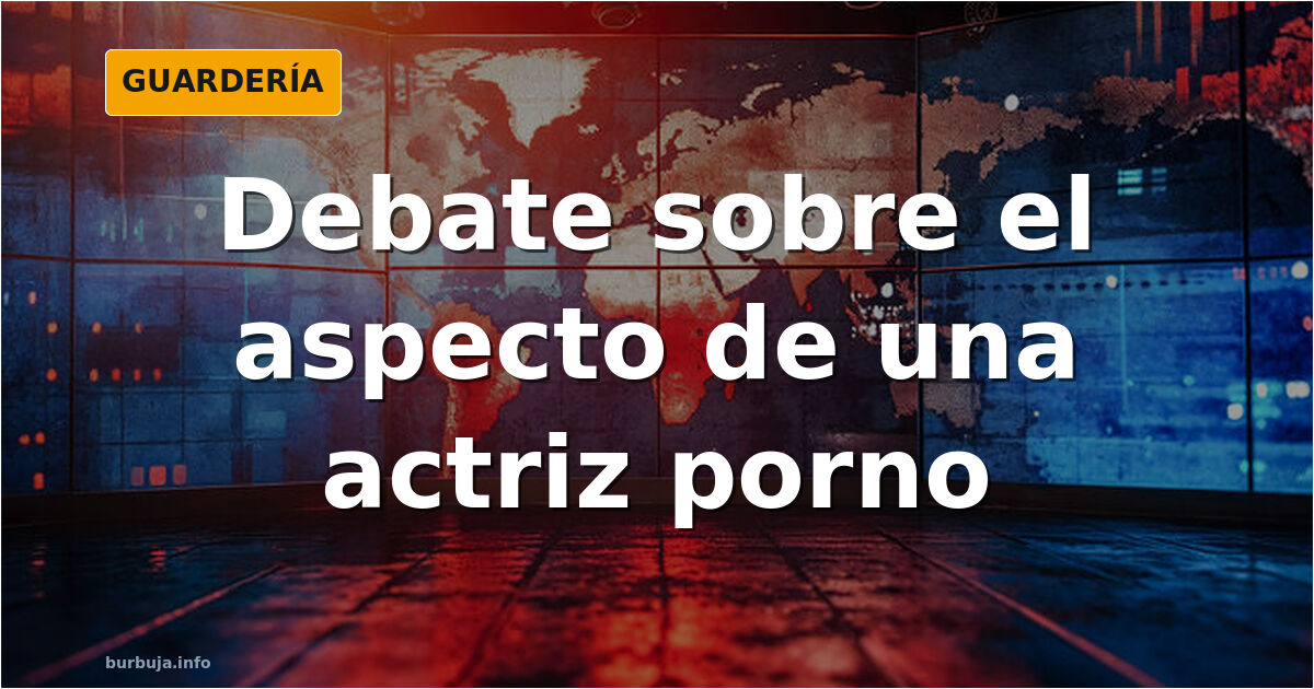 Ilustración de una joven de aspecto discreto, asociada al debate sobre la apariencia de una actriz porno
