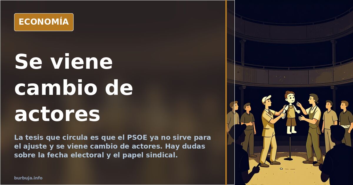 Debate sobre un posible giro a la derecha y elecciones